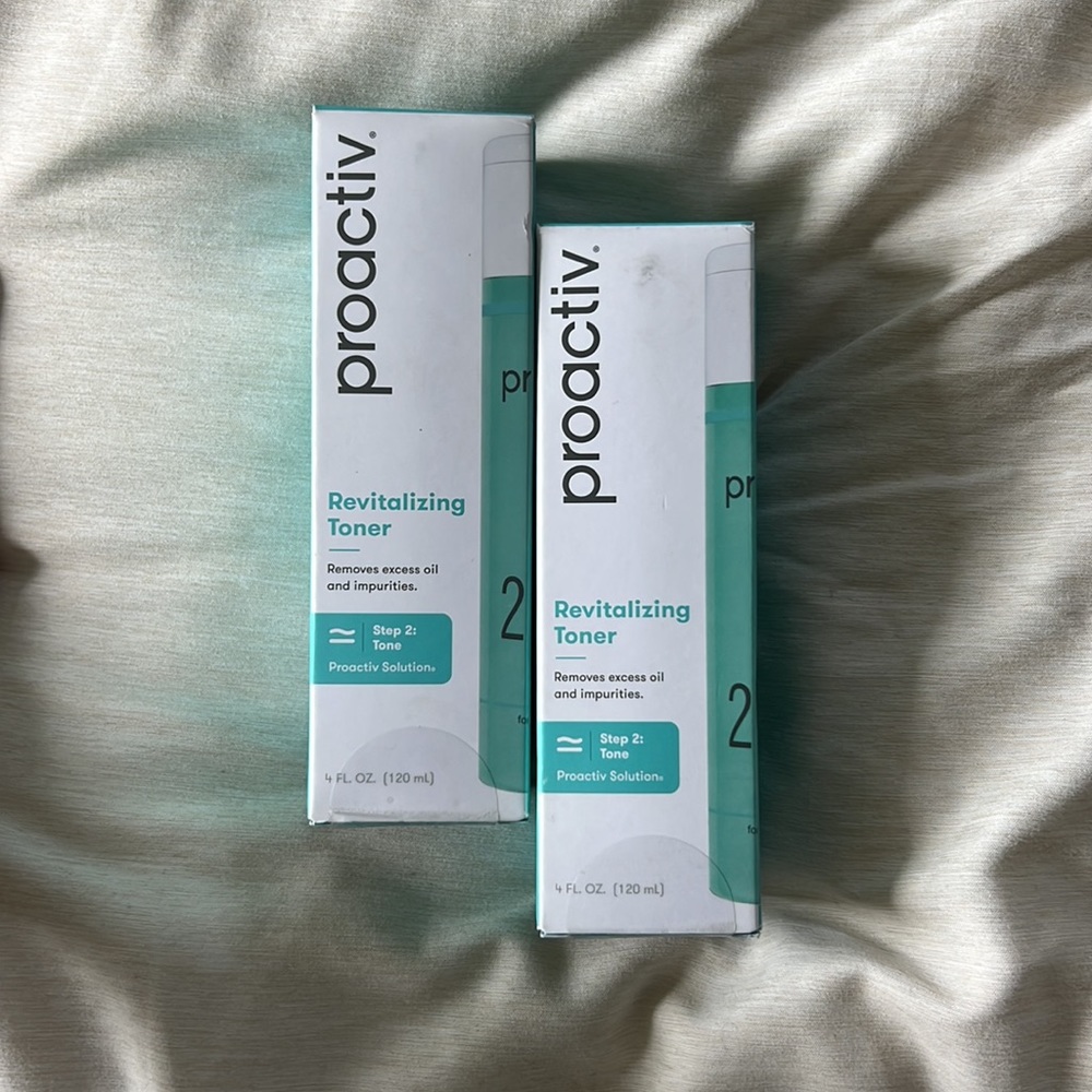 Proactiv Revitalizing Toner 4oz Bottle Brand New 2 pack